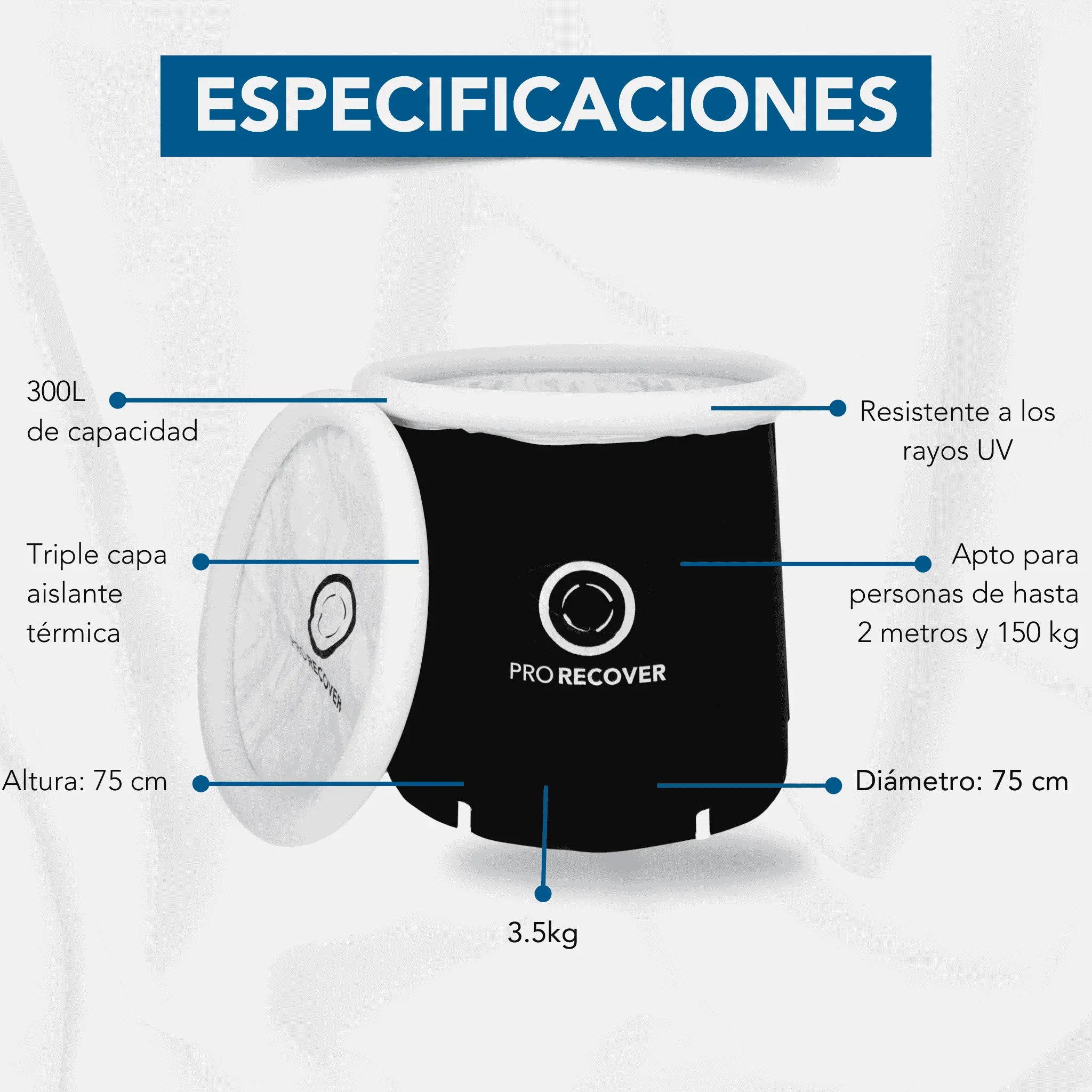 PILETA PRO RECOVER - PRO RECOVER